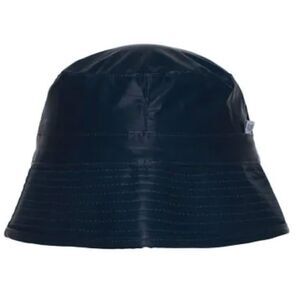 RAINS Unisex Bucket Hat in the Ink Color in the Size XS-M